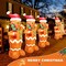5FT H Lovely Christmas Inflatable Gingerbread Man with Candy Cane, Blow up Gingerbread Man,Christmas Inflatables Gingerbread with Bulid-in LEDs for Indoor Outdoor Decoration
